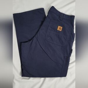 Carhartt Dark Blue Work Pants